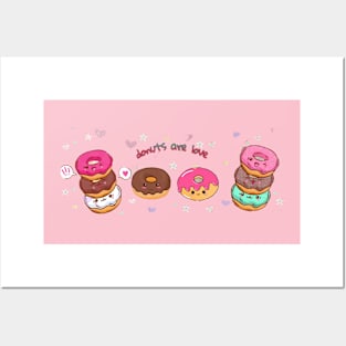 Donuts Posters and Art